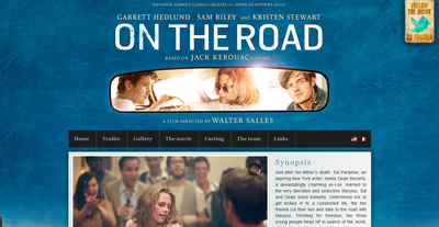 Sites officiels US et Français de On The Road !