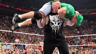 Brock Lesnar de retour à Raw agresse John Cena