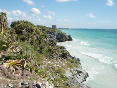 Tulum: ruines Mayas sur plage des Caraïbes