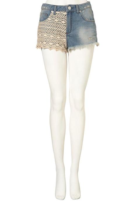 un short en jean - denim shorts