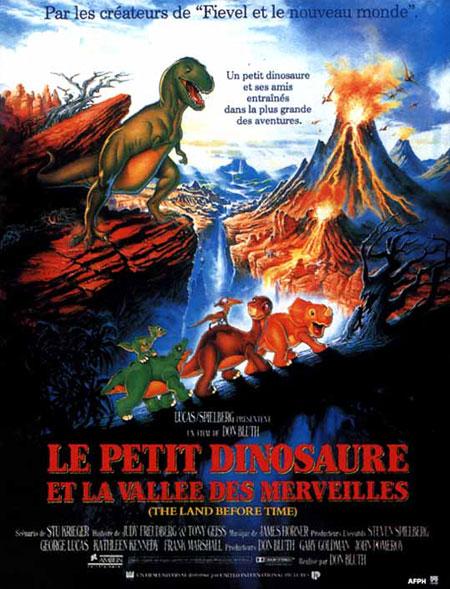 Affiche de 'Le petit dinosaure et la vallée des merveilles'
