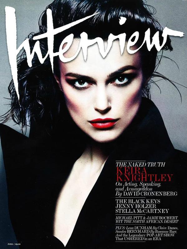 Keira Knightley : métamorphose dark pour Interview Magazine !