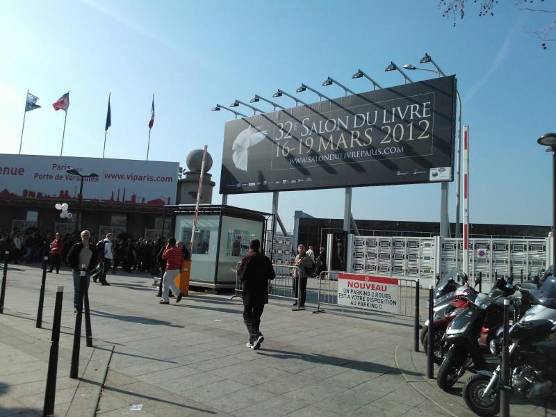 Entrée Salon du Livre 2012