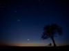 Alignement Lune Vénus et Pleiades photographiés par Marek Nikodem