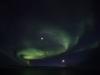 Spectaculaire aurore dansant devant les Pleiades, Venus, Jupiter et la Lune photographiés par Toke Bracdsgaard