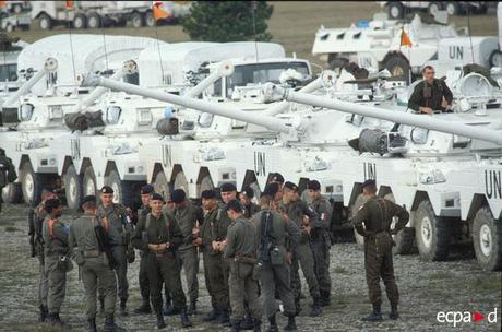 Les forces françaises dans la guerre de Bosnie-Herzégovine (ECPAD)