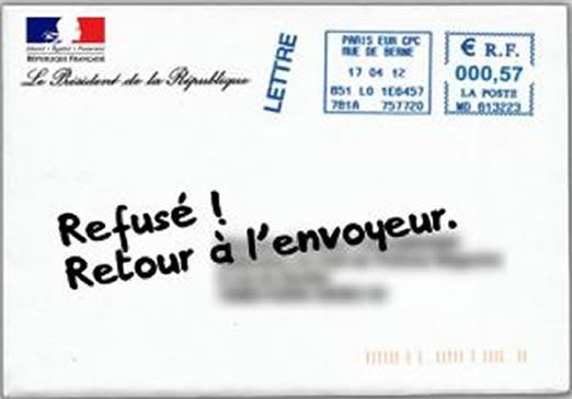 La lettre aux Français de Nicolas SARKOZY va vous être adressée.
