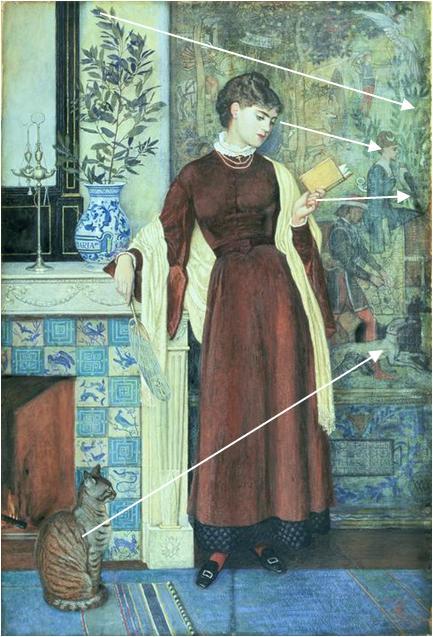 Walter_Crane_At_Home_Portrait Mary Tapisserie