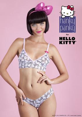 La nouvelle collection de lingerie Hanky Panky imprime Hello Kitty