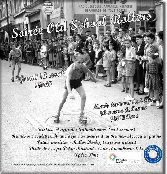 Old School rollers au musée du sport