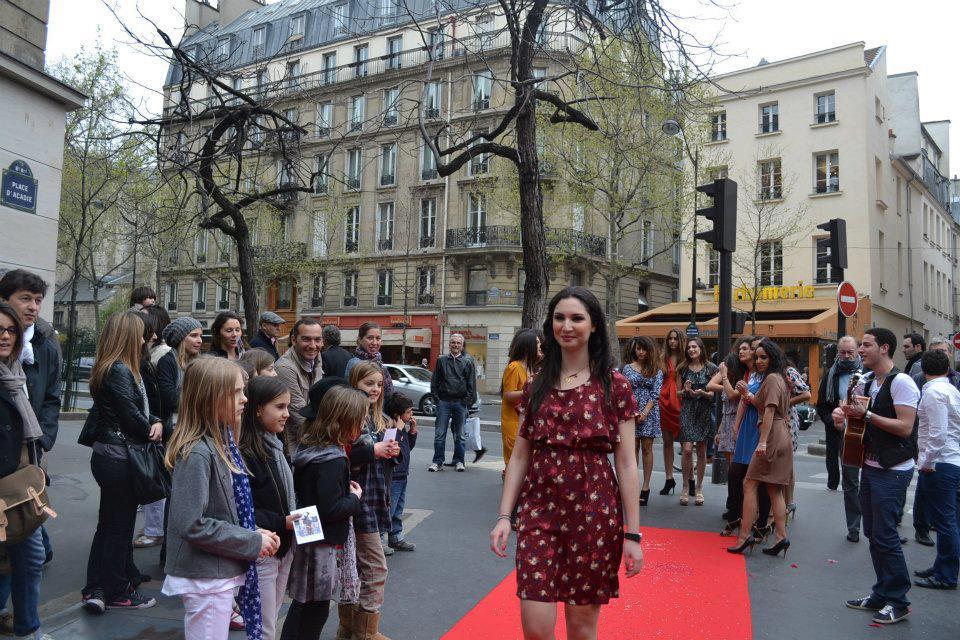 Le street show de la marque Lallou animé par Camil Kanouni avec l'ESCGI à Paris