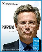 Dupont aignan affiche electorale parodie krys sblesniper 60