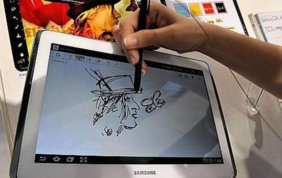 Samsung Galaxy Note 10.1-dessin