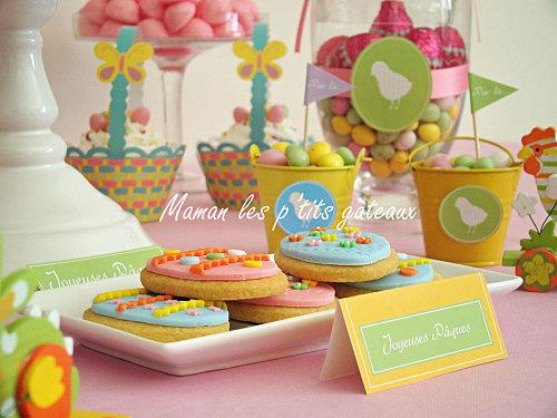 easter sweet table