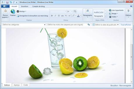 Editer et publier un article WordPress avec Windows Live Writer