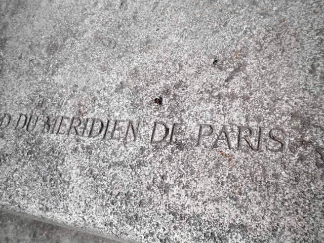 Le Méridien de Paris et ses médaillons Arago