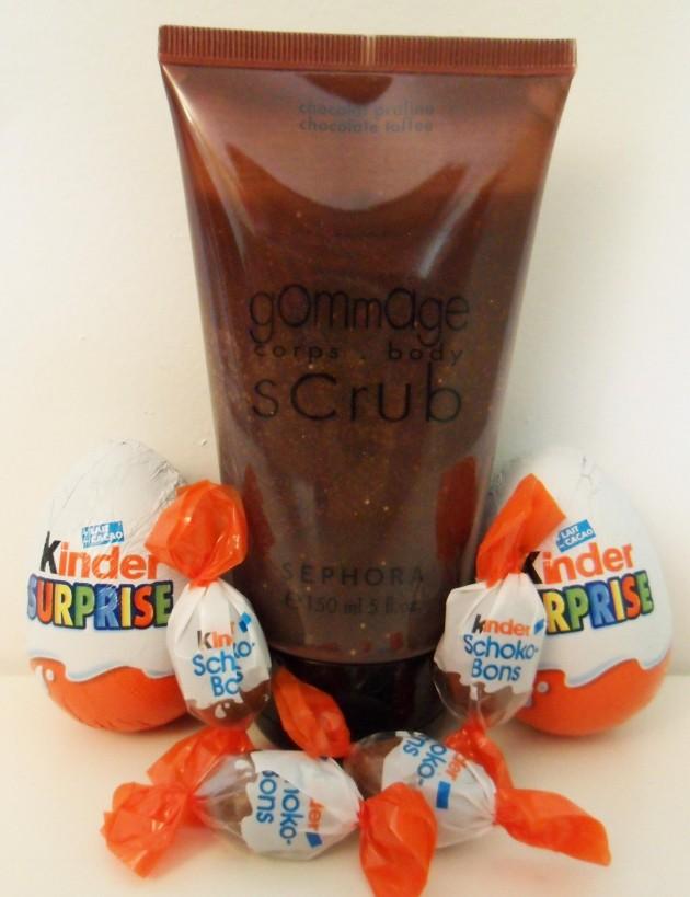 Le gommage chocolat praliné de Sephora