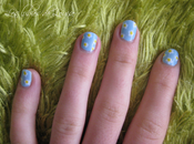 Fleurs Pâques… premier nail