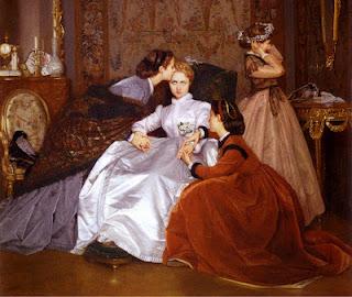 Auguste Toulmouche - La fiancée hésitante (1866)