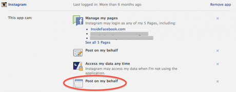 Instagram se passera de vos autorisations facebook Instagram passera vos autorisations facebook