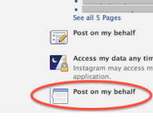 geek - instagram passera vos autorisations facebook facebook opengraph instagram