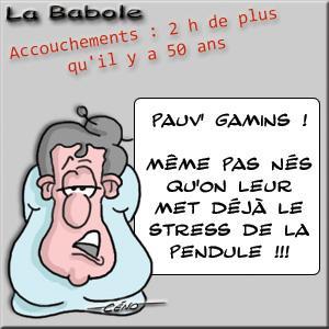 2h de plus qu’il y a 50 ans pour accoucher