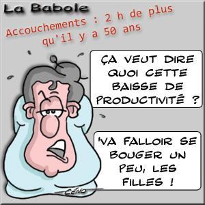 2h de plus qu’il y a 50 ans pour accoucher