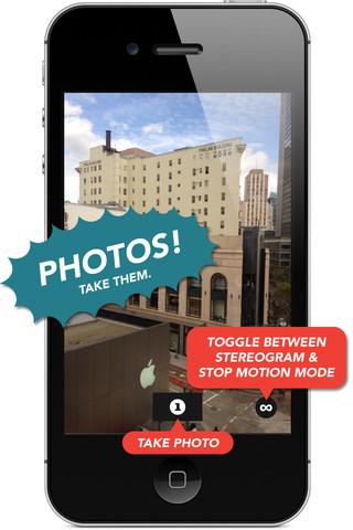 Jittergram, faire des GIF en 3D sur iPhone...