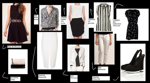 SHOPPING LIST: IN BLACK AND WHITE