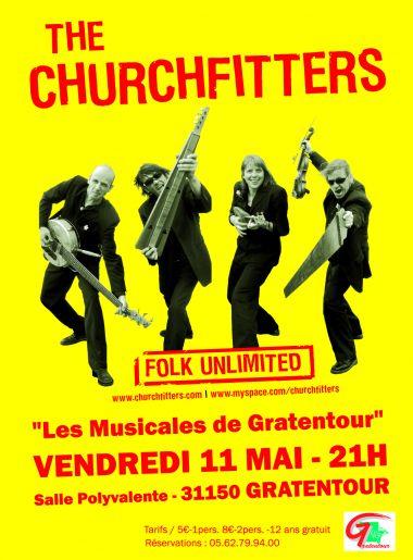 Les Musicales de Gratentour - The CHURCHFITTERS