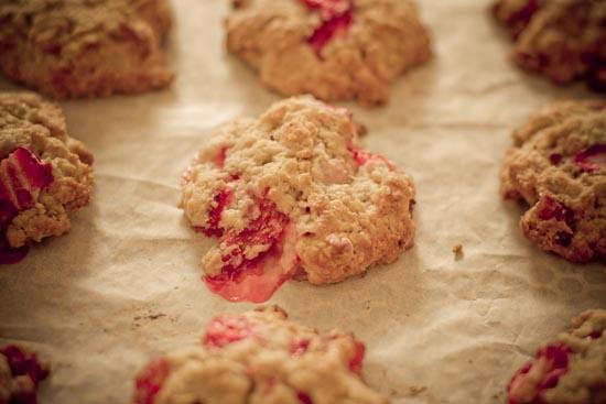 Cookies aux deux fraises