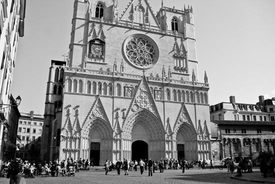 La cathédrale Saint-Jean de Lyon