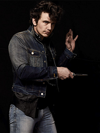 James Franco hommage à Robert Mapplethorpe ..