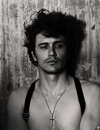 James Franco hommage à Robert Mapplethorpe ....