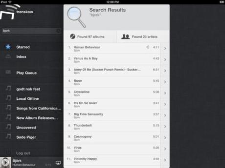 Spotable Présentation Spotable : un client Spotify pour iPad