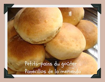 Petits-pains du goûter - Panecillos de la merienda