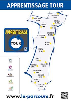 L’Apprentissage Tour  d'Alsace   : Suivez le camion d'Avril à Juin !