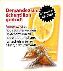 SMAARTS: Sachet de miel au citron gratuit