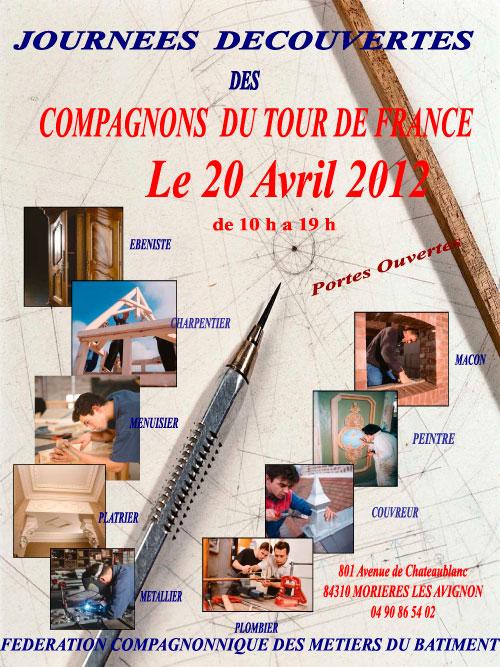 Journée Découverte au centre de formation de la Fédération compagnonnique des métiers du Bâtiment d'Avignon/Morières (84)