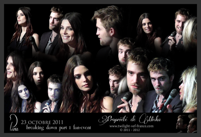 TVF : Collage photos du fan-event Parisien