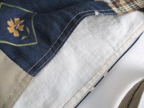 Tuto Couture: fabriquer un sac patchwork avec des tissus récupérés Tuto Couture: fabriquer un sac patchwork avec des tissus récupérés