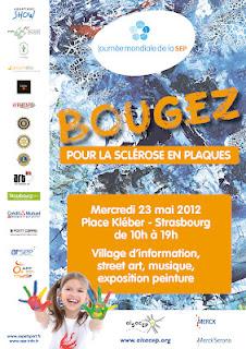 Mercredi 23 mai 2012, l’Alsace participe à la Journée Mondiale de la Sclérose En Plaques (SEP)