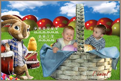 Mes poussins de Paques