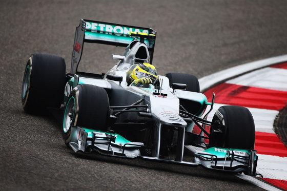 1ere pole pour Rosberg en Chine