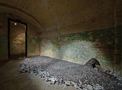 Sluice, 2009, Kate MccGwire