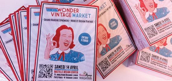 Toutes au Wonder Vintage Market à Bastille !