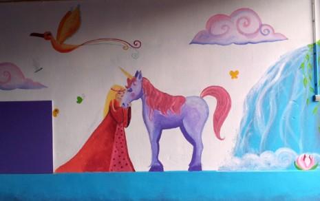 princesse et licorne