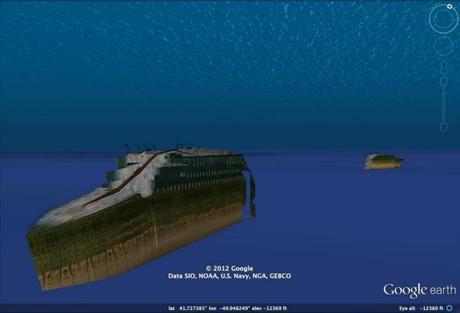 Visitez l’épave du Titanic en 3D avec Google Earth