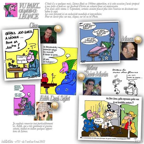 La Babole - Denis Dessinateur, la 100ème apparition de Léonce Clin d’Oeil à Denis Dessinateur : Léonce, Mâtin…