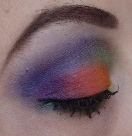 Mes yeux flirtent avec l’arc en ciel